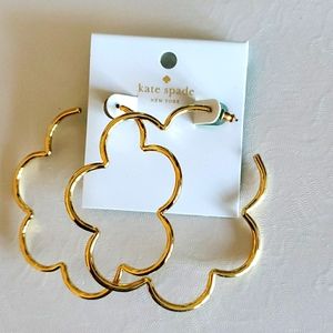 Kate Spade Scrunched Scallops Hoops